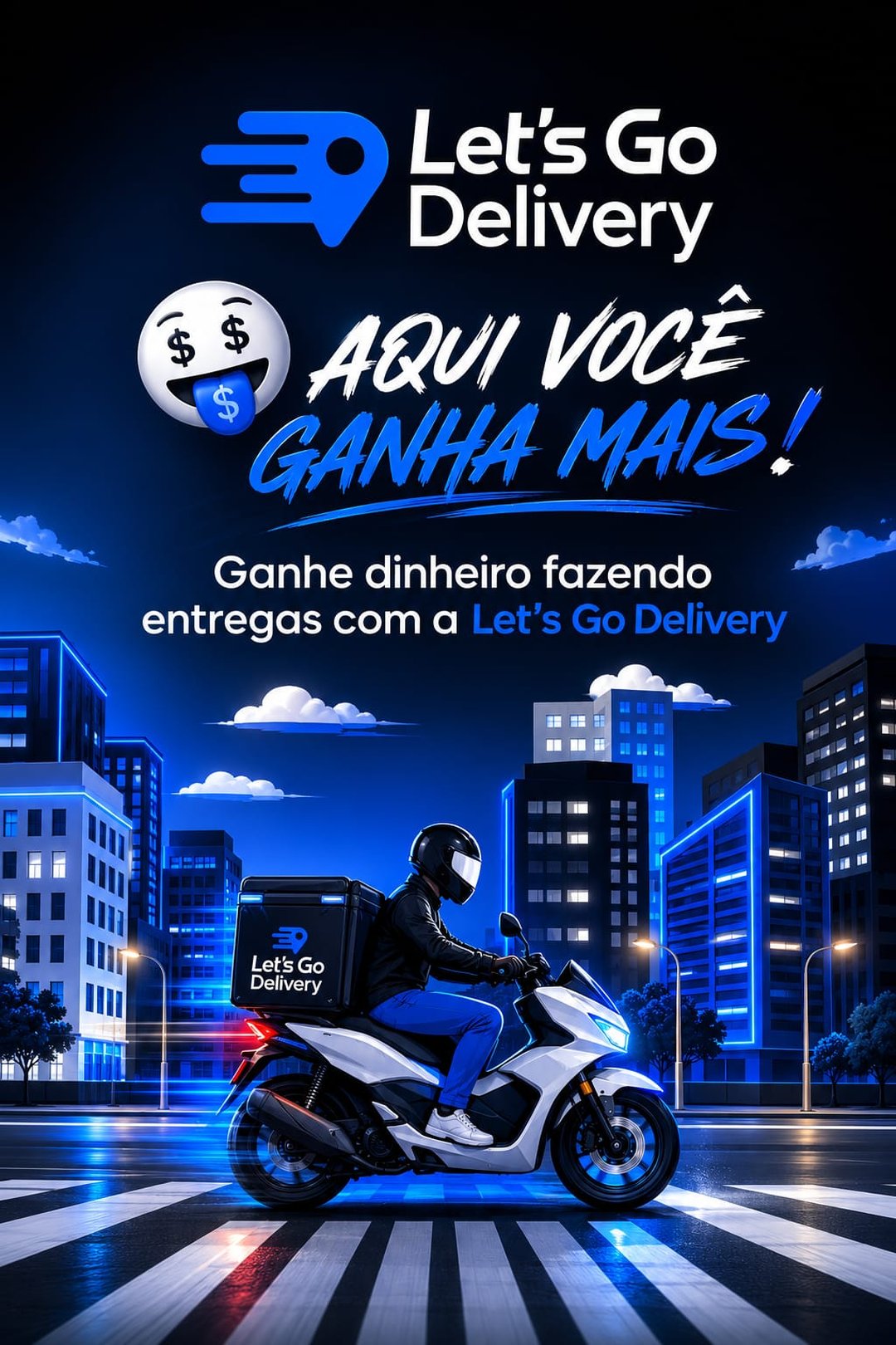 Let's Go Delivery — ganhe dinheiro fazendo entregas