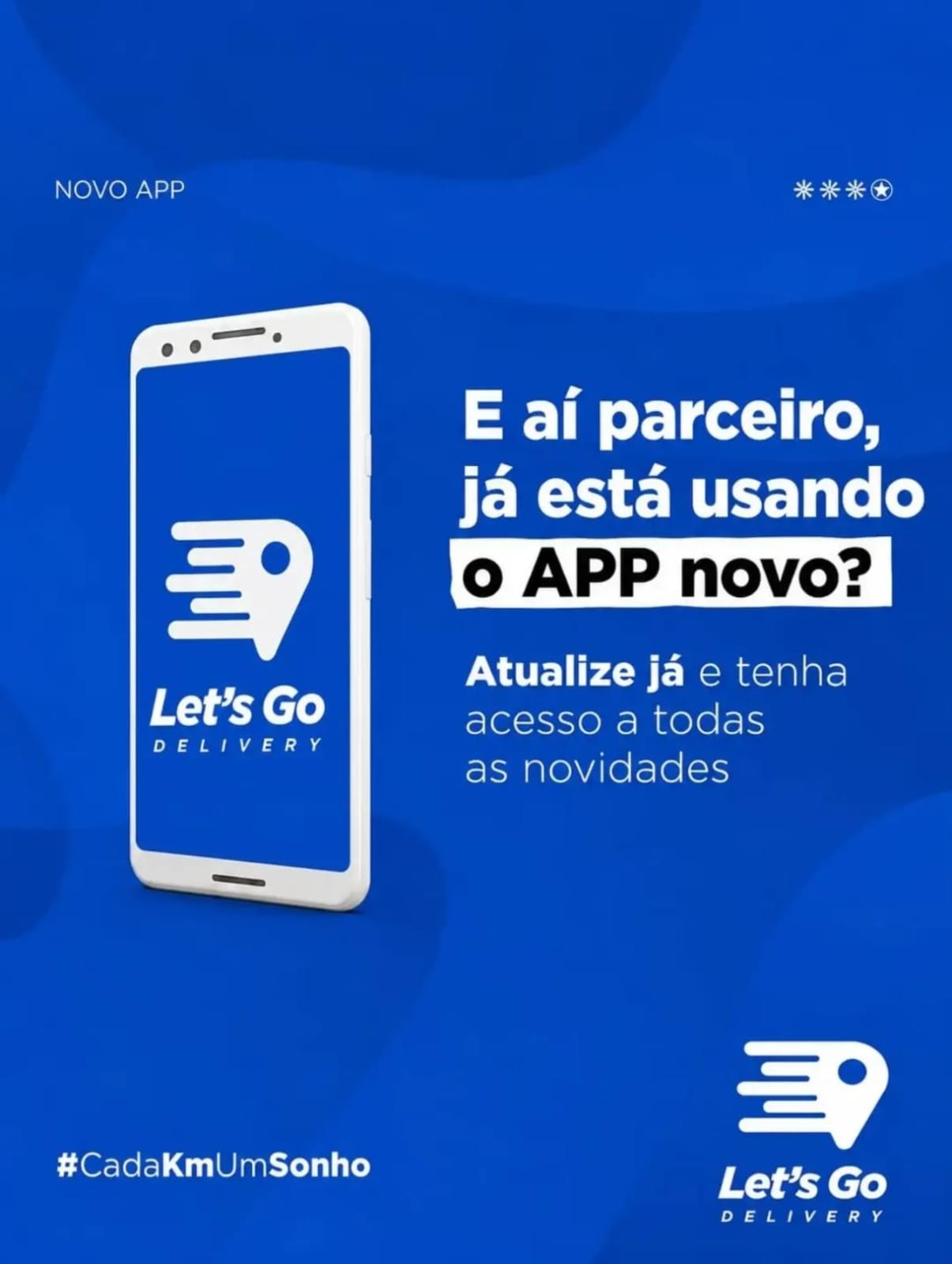 Let's Go Delivery — novo app